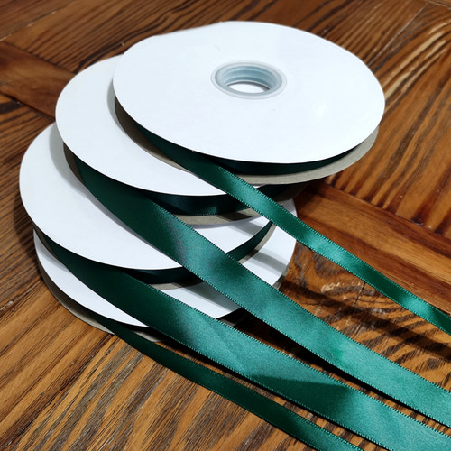 墨绿色加密丝带圣诞节布带装饰