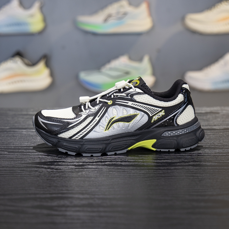 李宁儿童休闲鞋2025秋新款方舟V5男女大童减震回弹运动鞋YKCV096