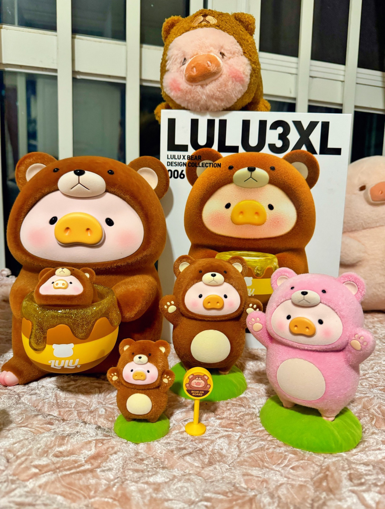 现货lulu猪熊出没吊卡潮玩手办摆件周边罐头猪拉绳包毛绒公仔礼物,模玩/动漫/周边/娃圈三坑/桌游,潮玩大体/潮玩大娃,淘宝优惠券,粉丝福利购,淘宝优惠卷