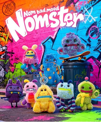 Nomster发声毛绒挂件盲盒