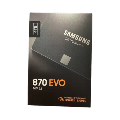 Samsung/三星 MZ-77E4T0B 870 EVO 7MM笔记本台机SSD固态硬盘4T