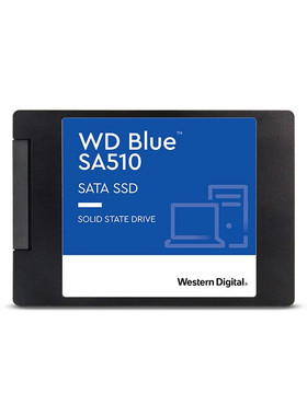 WD西部数据2T/4T固态硬盘SSD笔记本2.5寸台机3D蓝盘SA510