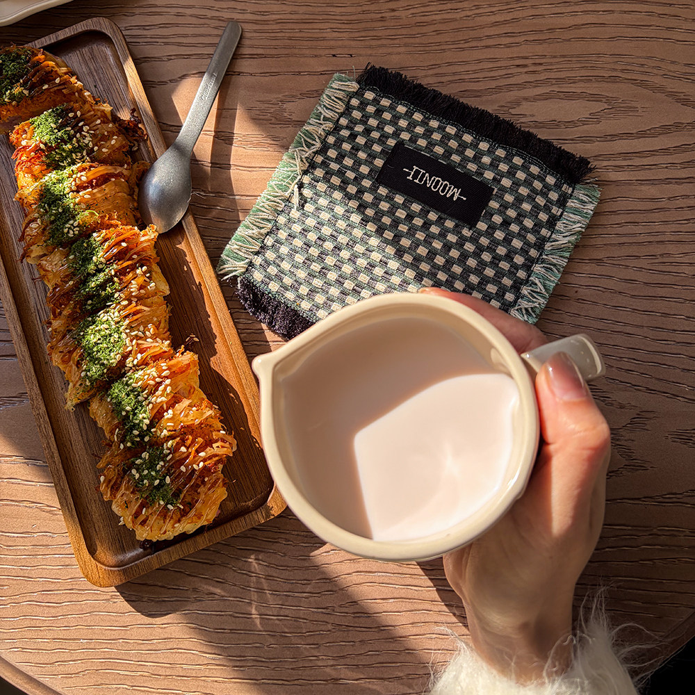 福笙moonii中古风隔热杯垫方形餐桌垫茶壶防烫垫咖啡店加厚茶杯垫,餐饮具,杯垫,淘宝优惠券,粉丝福利购,淘宝优惠卷