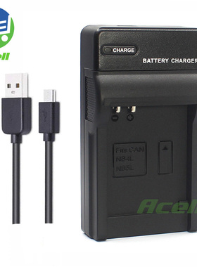 适用于 佳能PowerShot SD800 SD870 SD990 IS NB-5L相机USB充电器