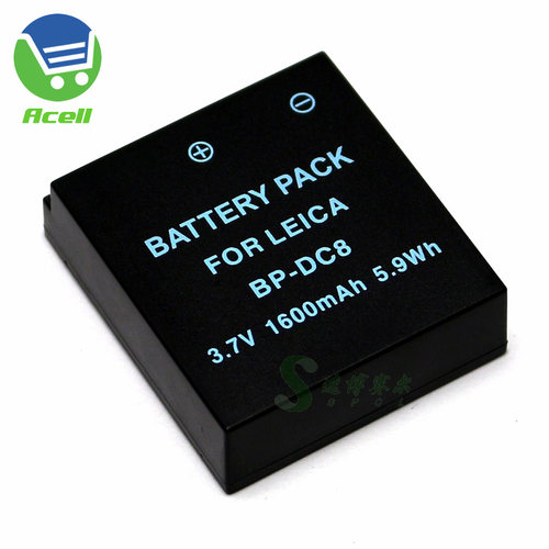 适用于Leica徕卡BP-DC8 BPDC8  X Vario（Typ107）数码相机电池