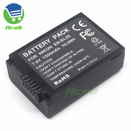 适用于 尼康 EN-EL25 ENEL25 Z fc Zfc Z30 Z50 照相机电池