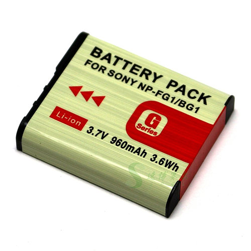 适用于 索尼DSC-W55 W70 W290 W300 W80 W275 HX20 HX30 相机电池