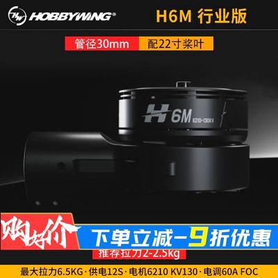 hobbywing动力系统H6M航模电机