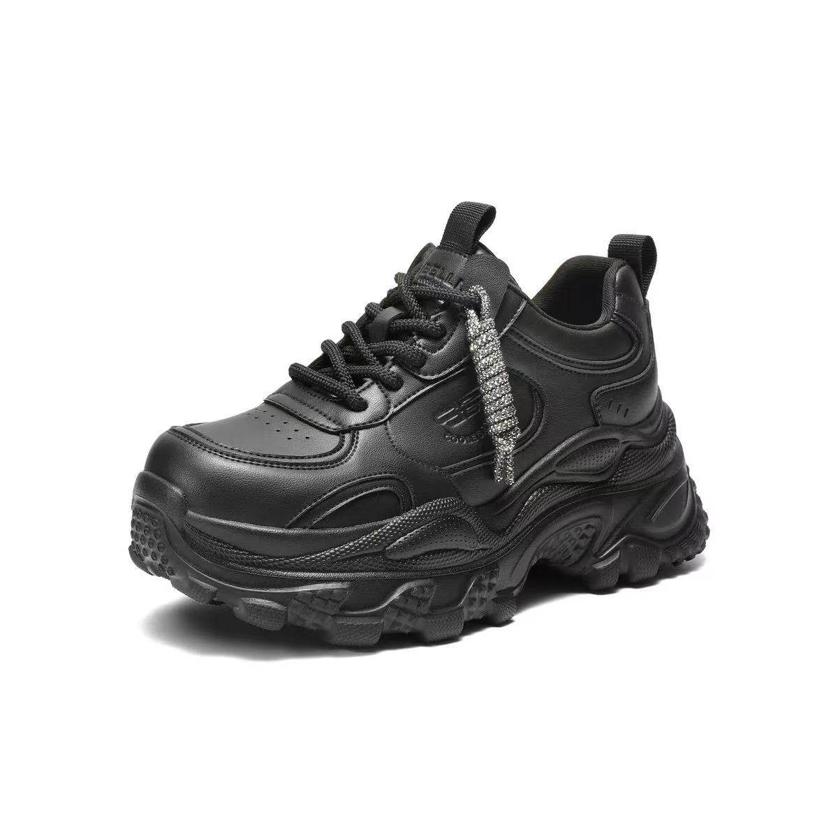 【梅子甄选】小白鞋2025新款厚底增高休闲板鞋运动鞋T803,女鞋,时尚休闲鞋,淘宝优惠券,粉丝福利购,淘宝优惠卷