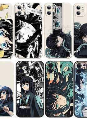 时透无一郎手机壳适用红米k90k80k70k60K50k40鬼灭之刃红米note15周边红米Turbo4全包小米17/15pro/14/13/12