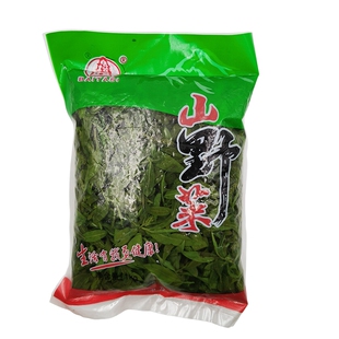 白塔寺山野菜1千克盐水渍菜酱腌菜凉拌菜馅料含水绿叶