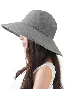 upf50+日本女士简洁气质太阳帽