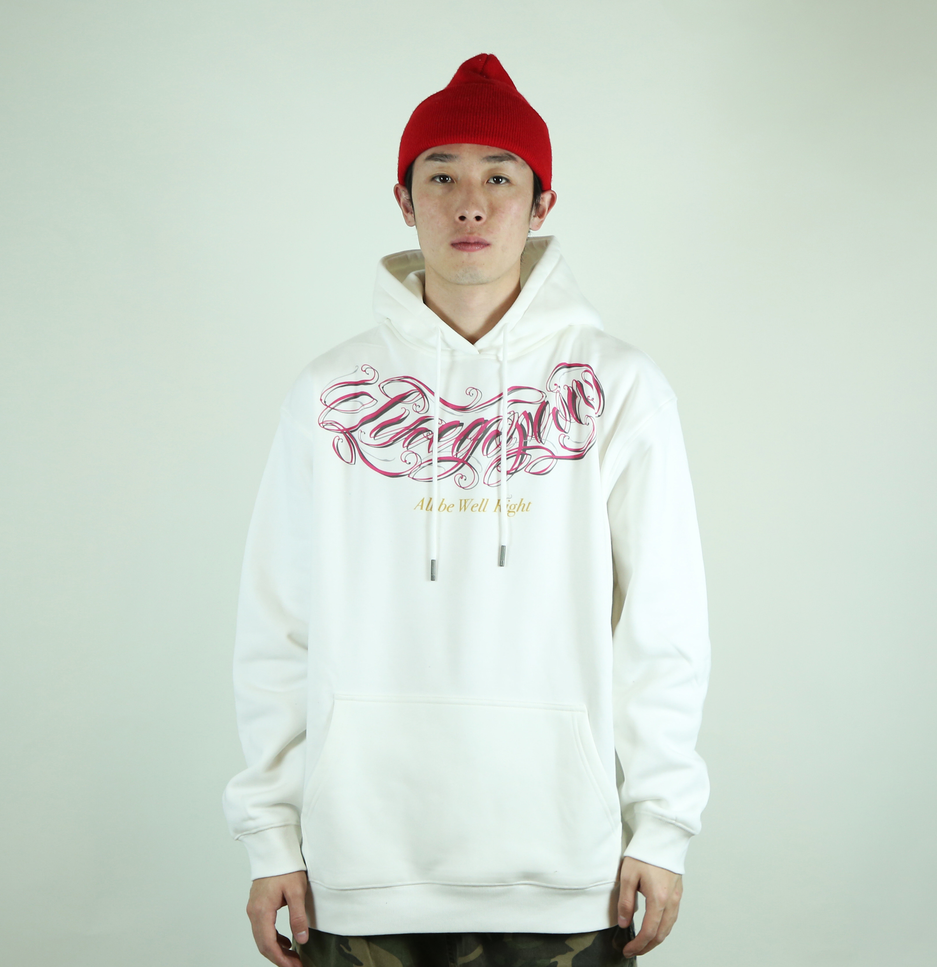 hiphop嘻哈加厚加绒宽松bboy街头说唱poppin街舞练舞简约连帽卫衣