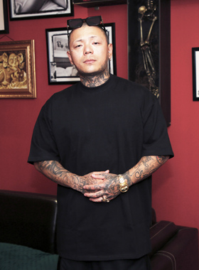 bboy街舞嘻哈滑板小领口 hiphop popping 纯色chicano重磅短袖t恤