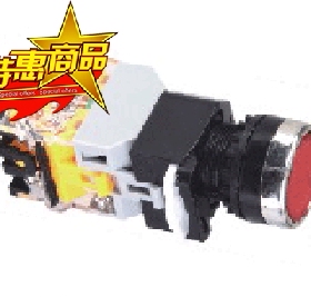 乐清永前电气LA38-11DNZS带灯自锁控制按钮开关  开孔22MM