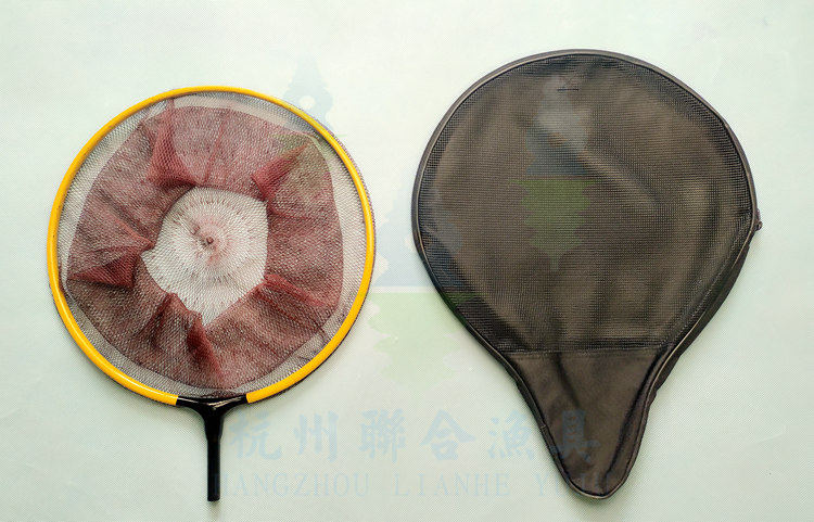 【苏州联合 御竹印龙 玉网头】钓鱼碳素并继抄网杆抄网头鱼竿玉柄