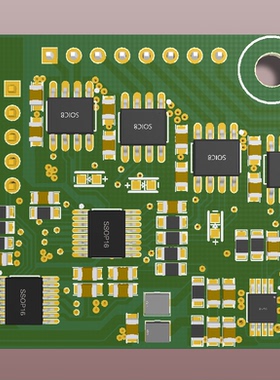 MAX31855  4路K型热电偶模块 高温 SPI接口  带隔离 5-12V供电