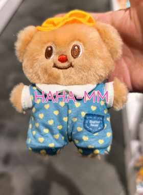 【KKV】黄油小熊蓝色连体裤学生款波点裙蝴蝶酥书背包挂件钥匙扣