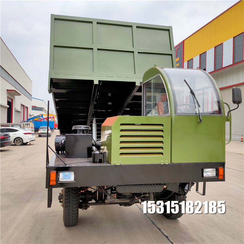 自卸货车拖拉机后八轮六驱农用运输车后八轮渣土车翻斗车厂家定制