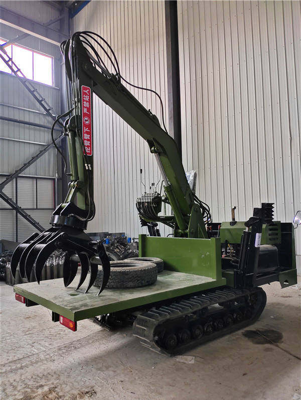 直销 自卸型履带抓木机 履带式运输抓木机 履带抓木机多少钱一台