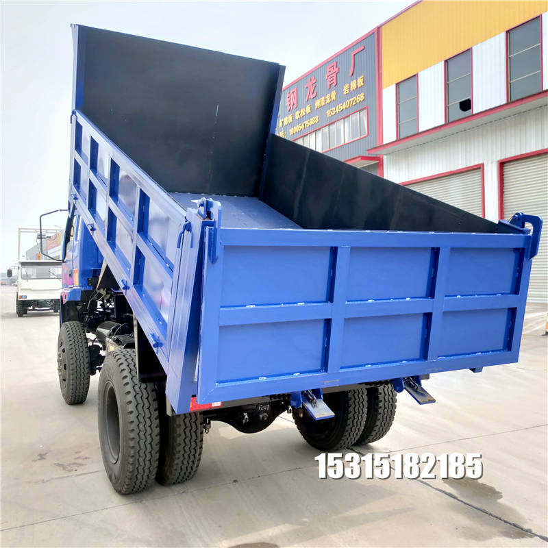 20吨拉土拉沙运输车自卸四驱运输车农用货车柴油大马力厂家改装车