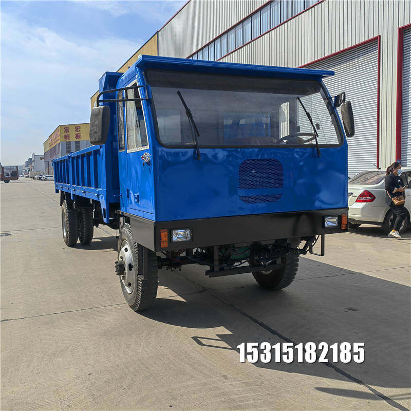 四不像改装车四驱柴油车6米2货箱运输车四不像农用车四轮侧翻斗