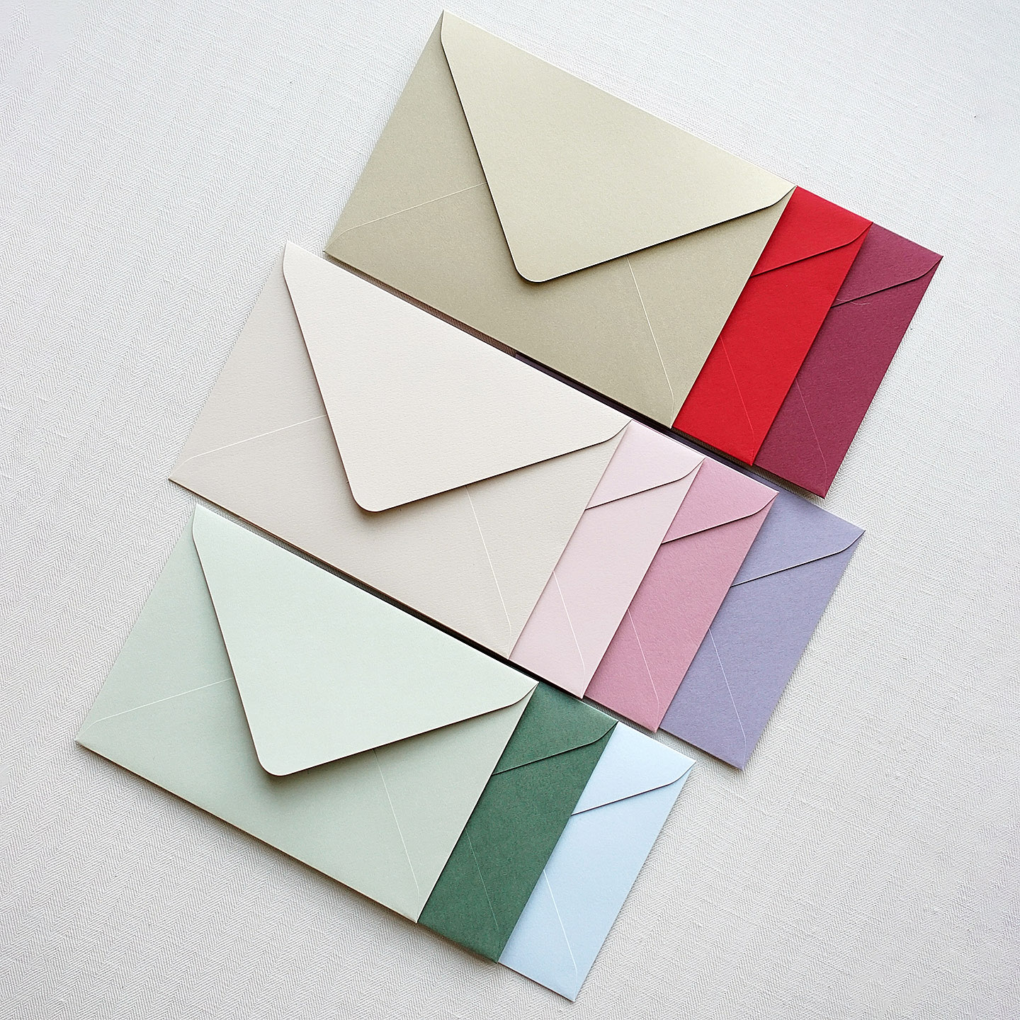 婚礼请柬喜帖信封西式信封烫金信封加厚彩色信封袋邀请函封套