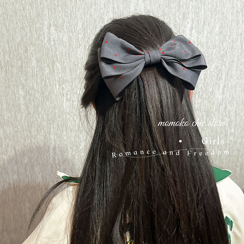 格雷灰法式复古公主发饰