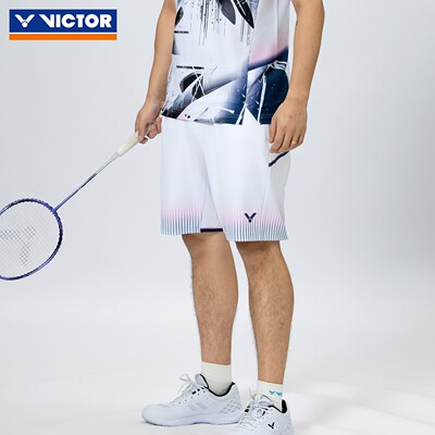 victor威克多胜利羽毛球服男女款签约球员大赛服运动短裤R-60200