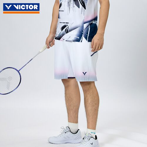 victor威克多胜利羽毛球服男女款签约球员大赛服运动短裤R-60200