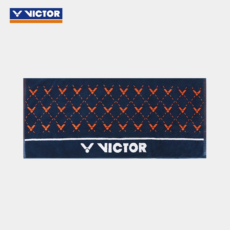正品victor胜利毛巾纯棉吸汗威克多TW2001羽毛球运动汗巾跑步