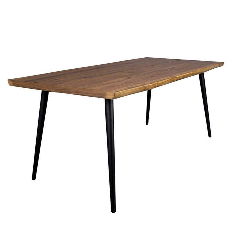 拍前询价北欧休闲实木o餐桌小户型家用洽谈接待桌酒店餐厅创意议