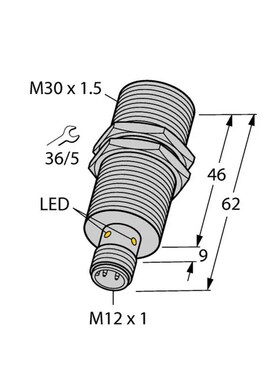 拍前询价图尔克型电感式传感器BI20UM30IOL6X2H114X1接近开关议价