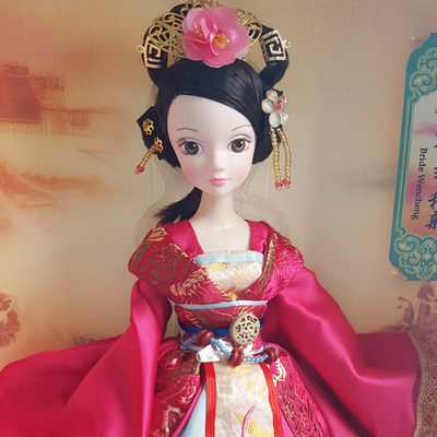 可儿娃娃公主古风汉服娃娃礼物