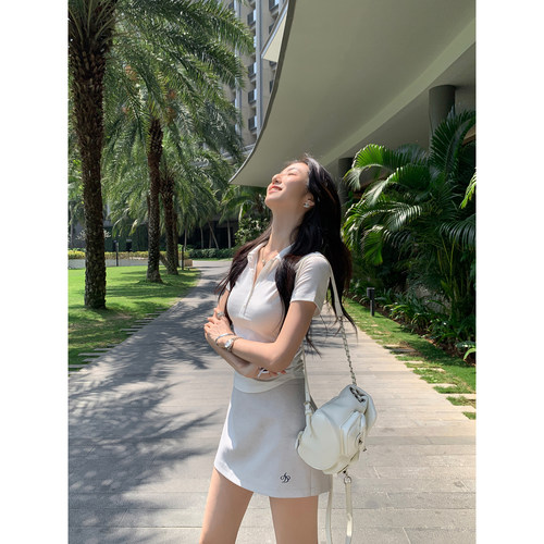 韩系女主角超绝单品西装半身裙