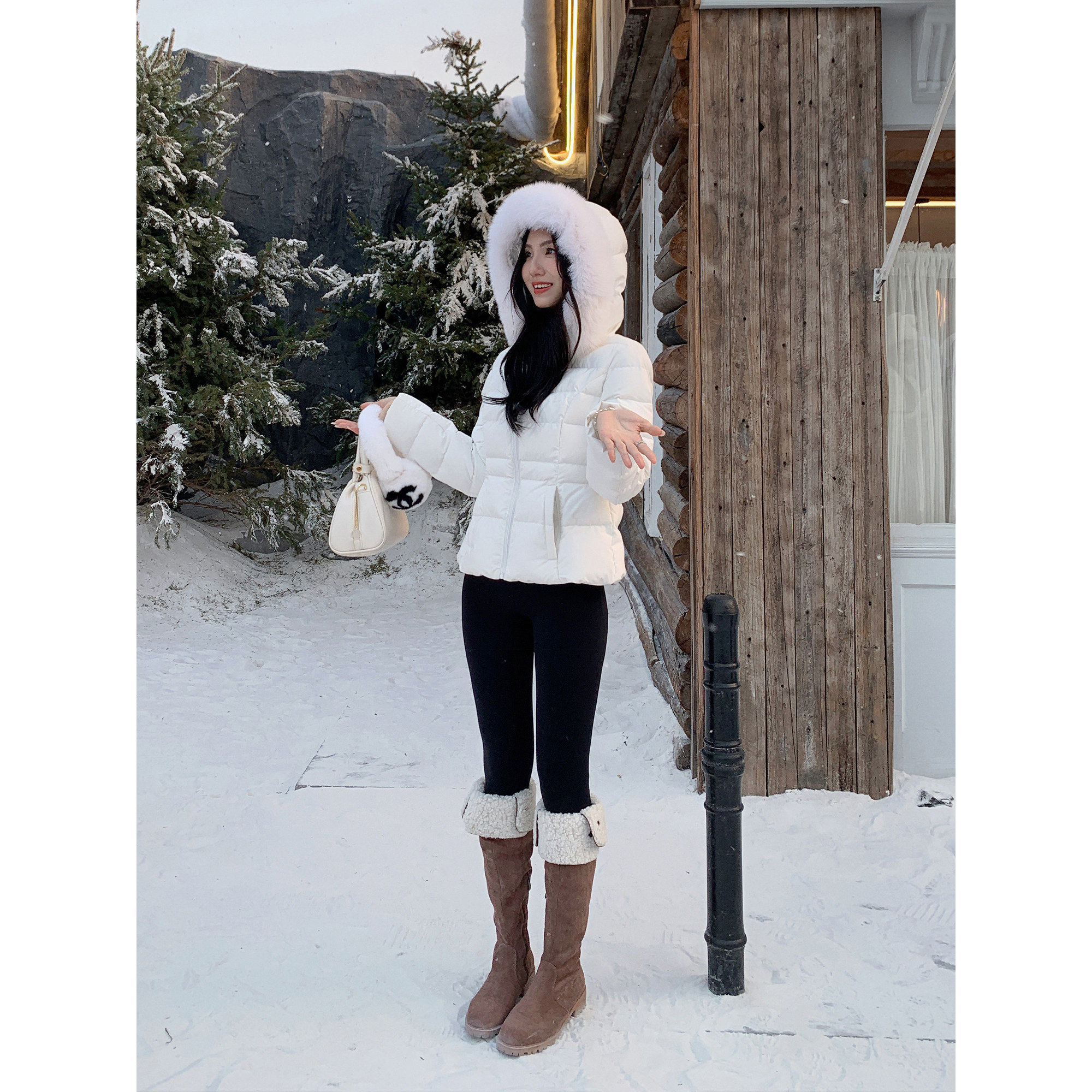 MULVAN 【现货6折】咖色加绒鲨鱼皮打底提臀瑜伽裤女秋冬瘦腿裤,女装/女士精品,休闲裤,淘宝优惠券,粉丝福利购,淘宝优惠卷