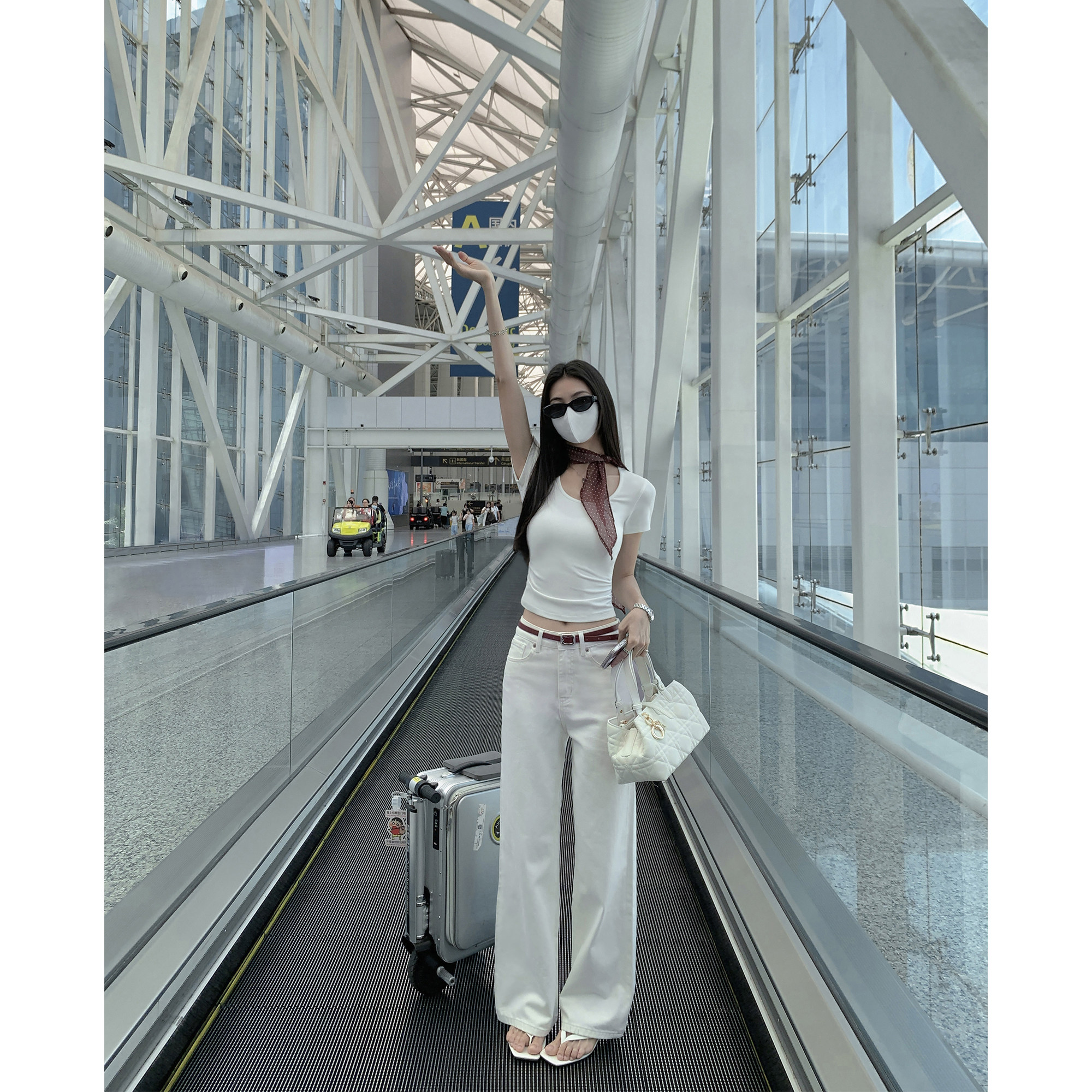 MULVAN 版型在线 复古质感蓝色高腰宽松牛仔裤女多口袋休闲直筒裤,女装/女士精品,牛仔裤,淘宝优惠券,粉丝福利购,淘宝优惠卷