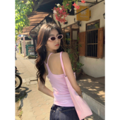 显瘦无袖 MULVAN 工字吊带背心女夏外穿修身 经典 上衣 基础搭配选手