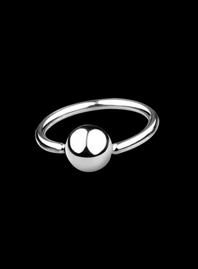 G23穿刺饰品1.2阴环男性系带穿孔高端纯钛金阴环眉环鼻PA朋克F136