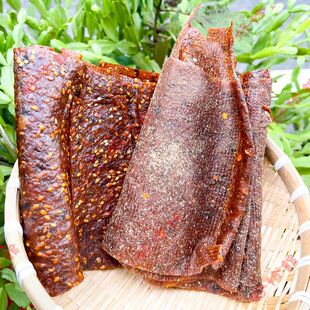 手撕酸枣片248g即食酸枣糕湖南特产休闲零食酸甜微辣开胃儿时记忆