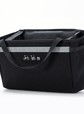 用于Brompton小布菜篮包车前包折叠车储物车头包自行车包小布配件