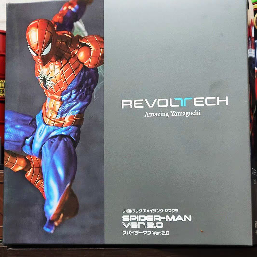 海洋堂蜘蛛侠2.0关节可动多配件摆件手办