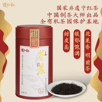 漫江红苍晨宁红金毫宁红茶特级明前茶果香花香国非遗大师有机2026