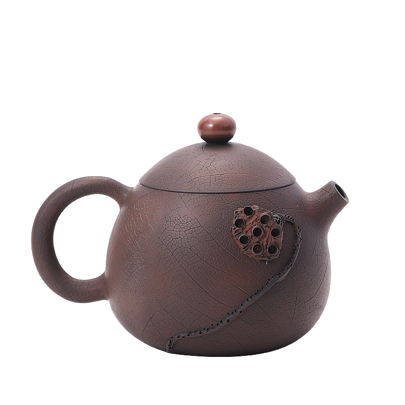 东茶西壶复古紫陶全手工