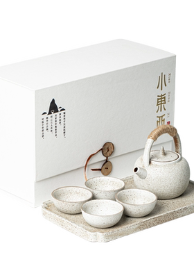复古拙朴粗而不糙茶具套装