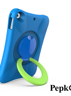 PEPKO适用苹果ipad mini5保护套1234手提壳全包防摔360度旋转支架