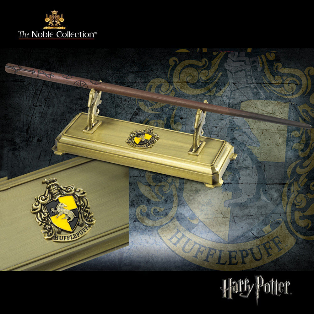 代购联名哈利波特周边赫奇帕奇獾造型魔杖架子魔法棒架展示架摆件