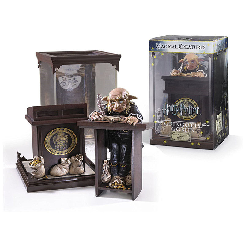 美国代购正版哈利波特周边古灵阁妖精手办魔法生物之10雕塑摆件