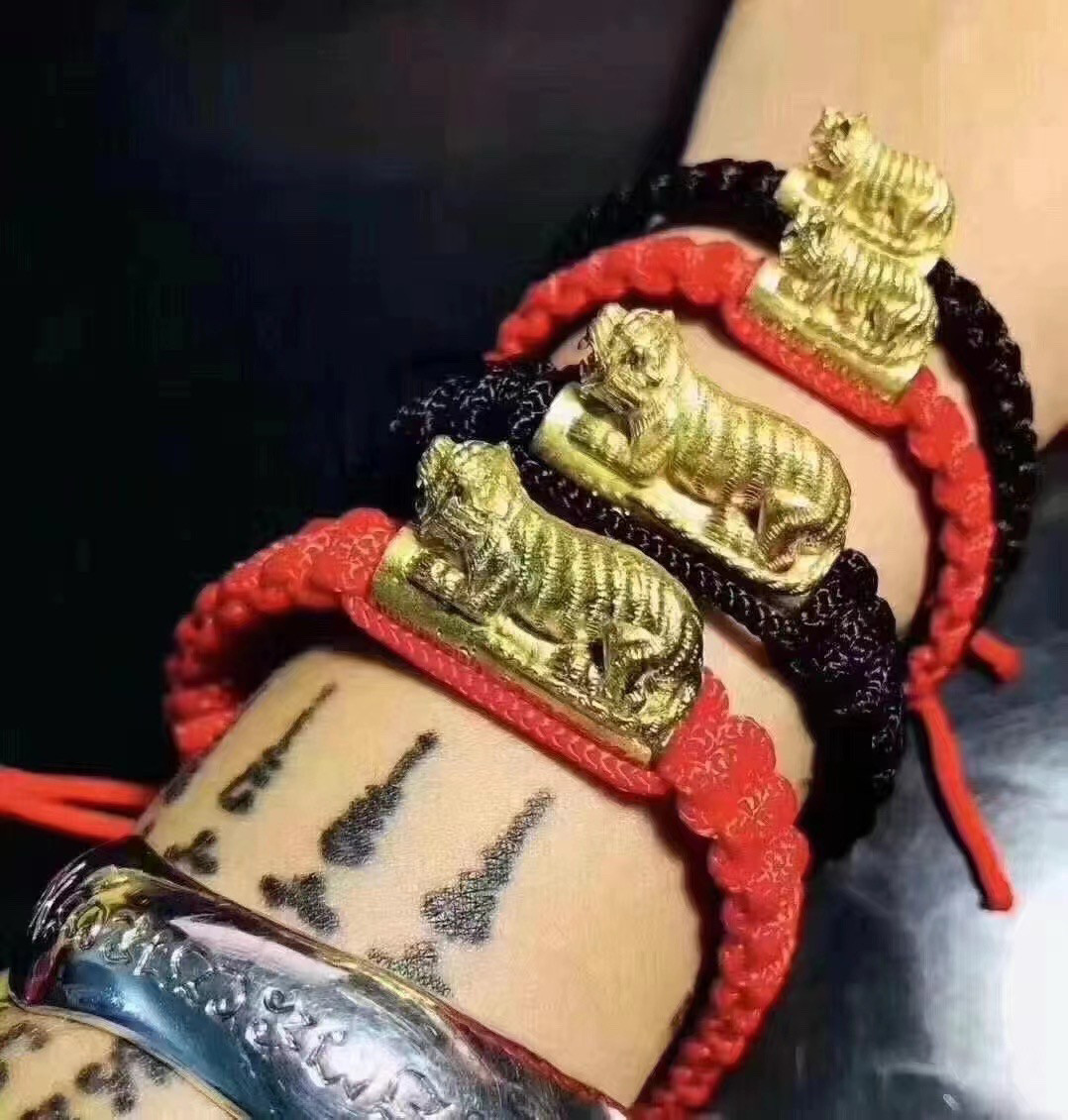 咬钱虎手绳，可调节大小，只做原泰国特色