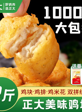 正大美味鸡块空气炸锅半成品食材